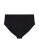 Bikinitruser med omslagsdetaljer, Svart, Packshot image number 1