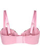 Balconette-BH med broderte blomster, Rosa, Packshot image number 1