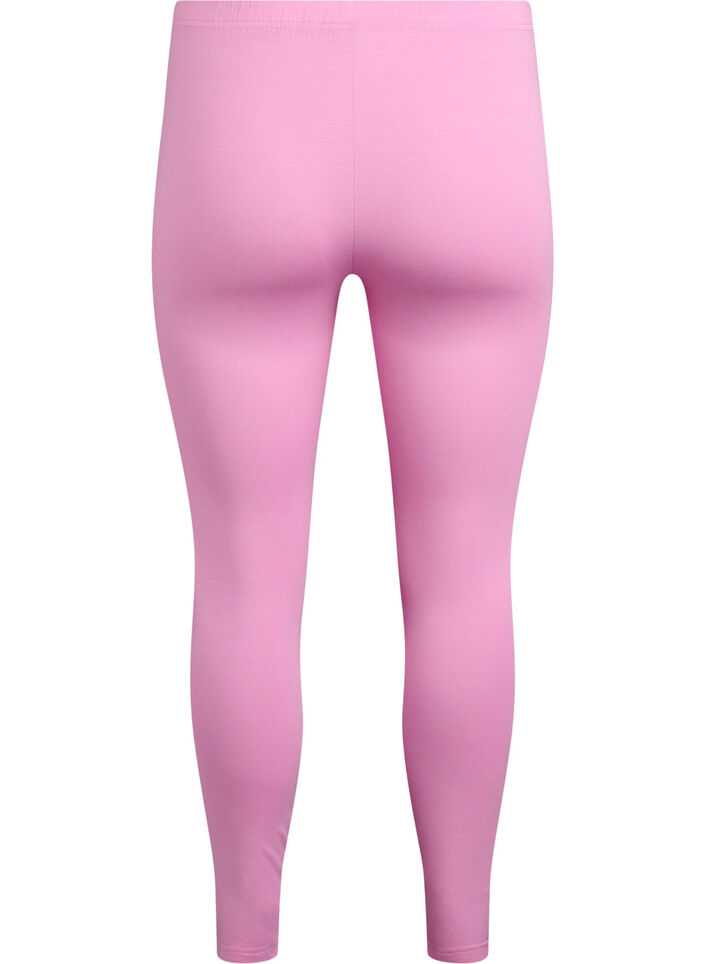 Basis leggings i viskose, Rosa, Packshot image number 1