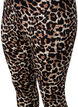 3/4-legging 2 stk., Black / LEO AOP, Packshot image number 3