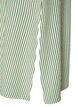 Skjortekjole i ankellengde med bindebelte og striper, Gr&oslash;nn, Packshot image number 3