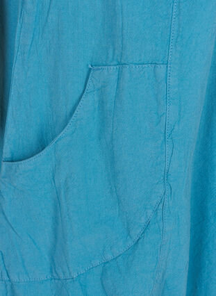 Kjole med lommer, Storm Blue, Packshot image number 2