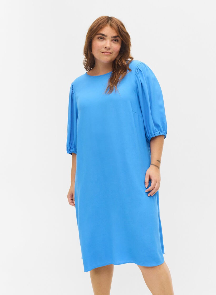 Kjole i viskose med ryggdetalj, Regatta, Model image number 0