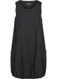 Bomullskjole uten ermer, Black