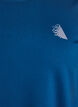 Treningsbluse med 3/4-ermer, Bl&aring;, Packshot image number 2