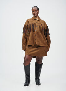 Sett i imitert semsket skinn,  Sett i imitert semsket skinn, , Model