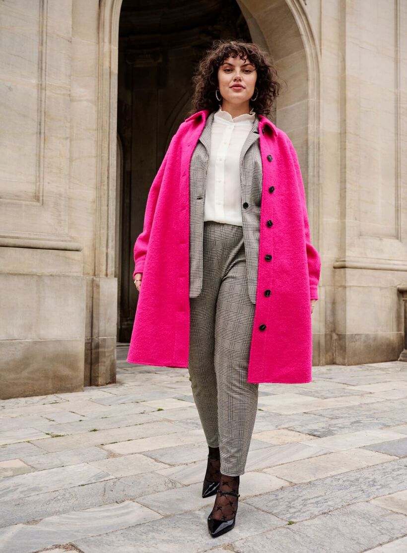 Suit look, , Model