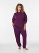 Jersey hettegenser, Lilla, Model image number 1