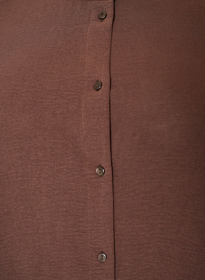 Tunika med 3/4 ermer, Brun, Packshot image number 2
