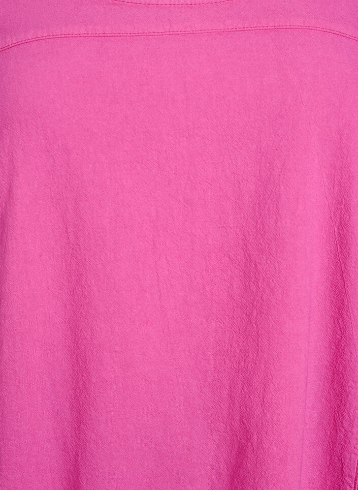 Kortermet bomullskjole, Rosa, Packshot image number 2