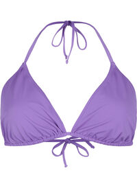 Ensfarget trekantbikini