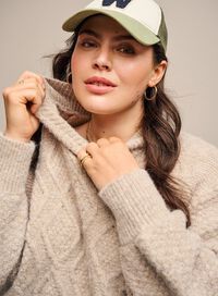 Strikk med detaljer, , Model