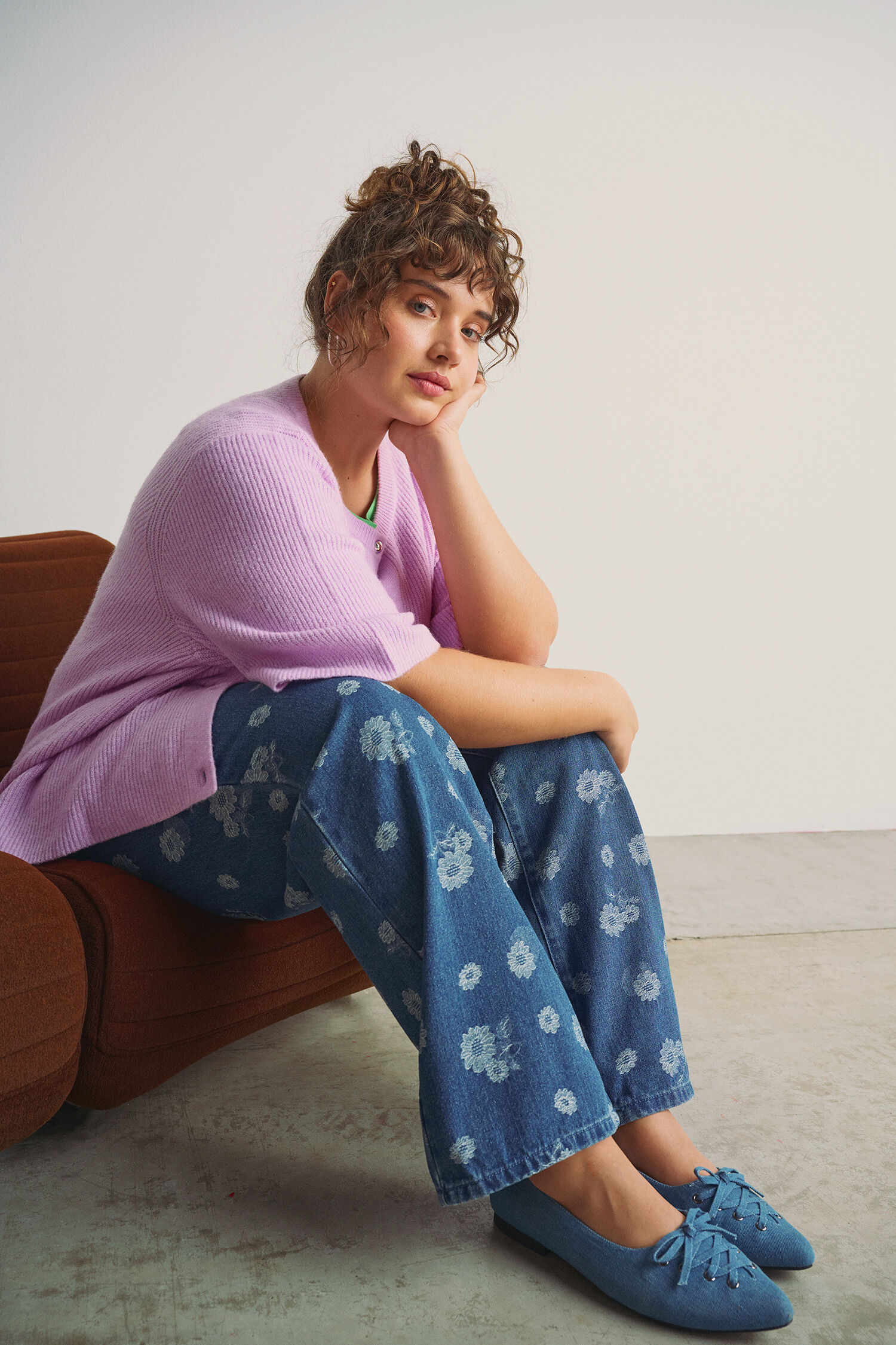 Zizzi Fargerike strikkevarer, , Model