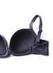 Formpresset bøyle-BH med mønster, Blå, Packshot image number 3