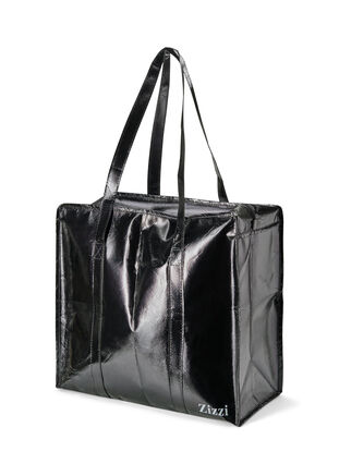 Handlepose med glidelås, Black, Packshot image number 0