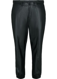 Bukser i imitert skinn, Black