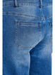 Jeans med forlommer og rette ben, Blå, Packshot image number 3