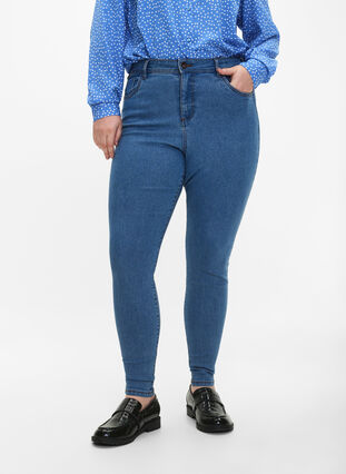 FLASH - Jeans med super slim passform, Light Blue, Model image number 2