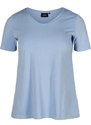 Basis t-skjorte, Forever Blue, Packshot image number 0