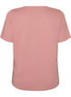 T-skjorte med trykk, Rosa, Packshot image number 1
