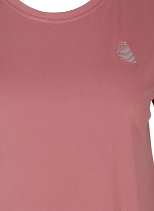Ensfarget t-skjorte til trening, Baroque Rose, Packshot image number 2