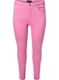 Amy jeans med høyt liv og super slim fit, Rosebloom