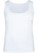 Vendbar topp i stretch, Bright White, Packshot image number 0