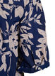 Bluse med trykk og 1/2 ermer, Bl&aring;, Packshot image number 3