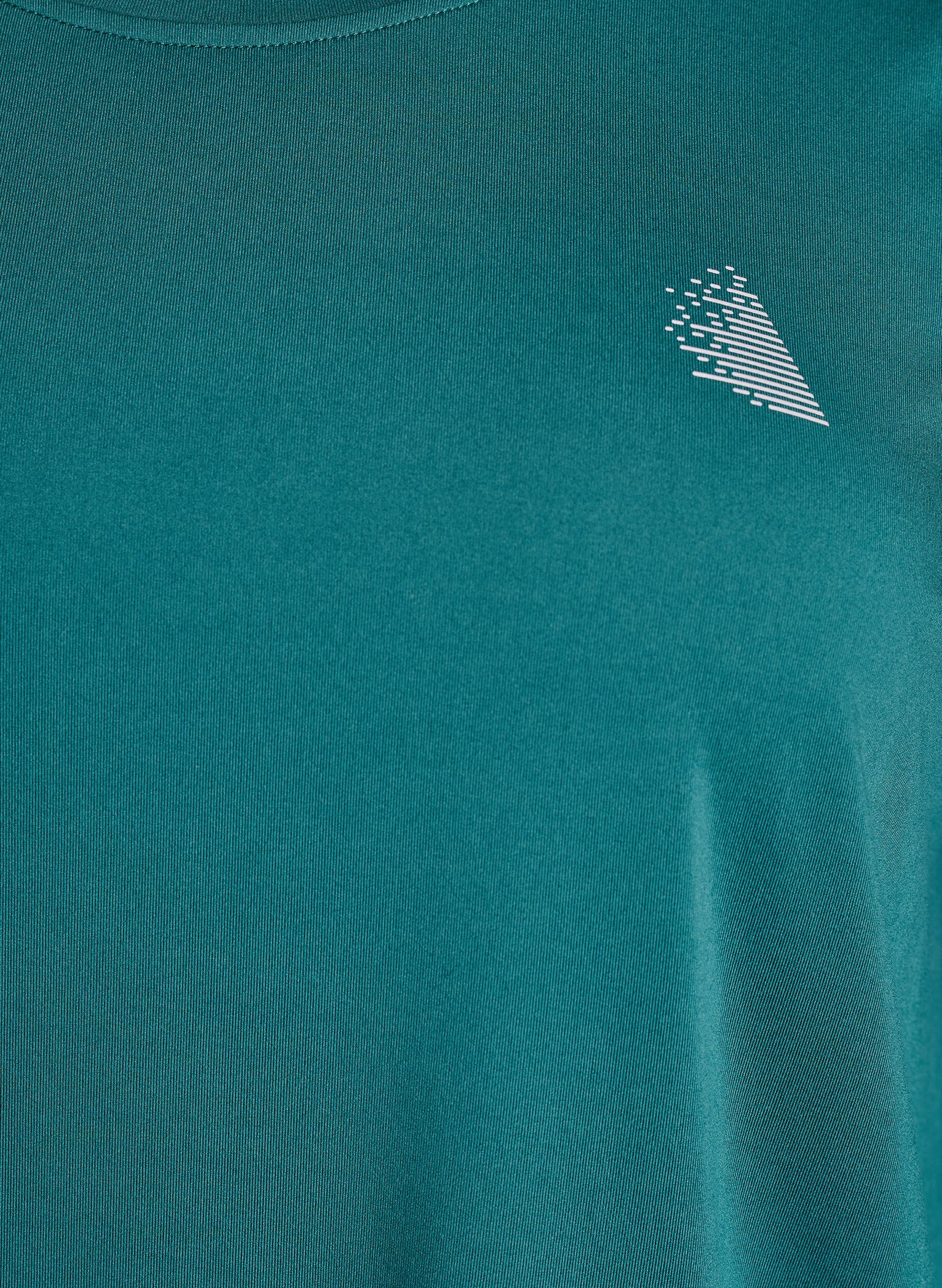 ZizziTreningsbluse med 3/4-ermer, Gr&oslash;nn, Packshot image number 2