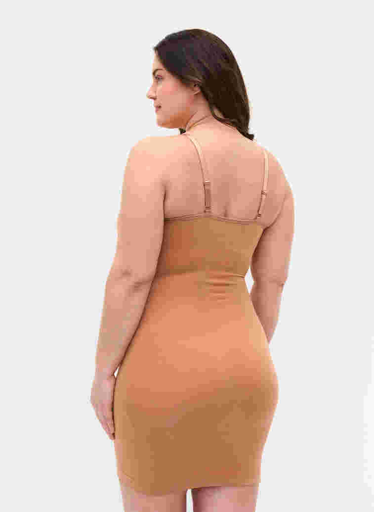 Shapewear kjole med tynne stropper, Café Au Lait, Model