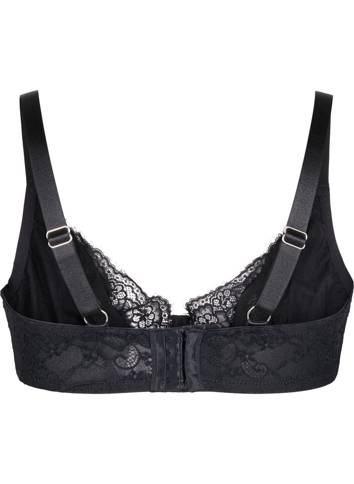 Full dekning BH med rhinestener, Black, Packshot
