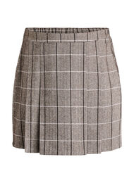 Rutete skjørt, Dark Grey Check