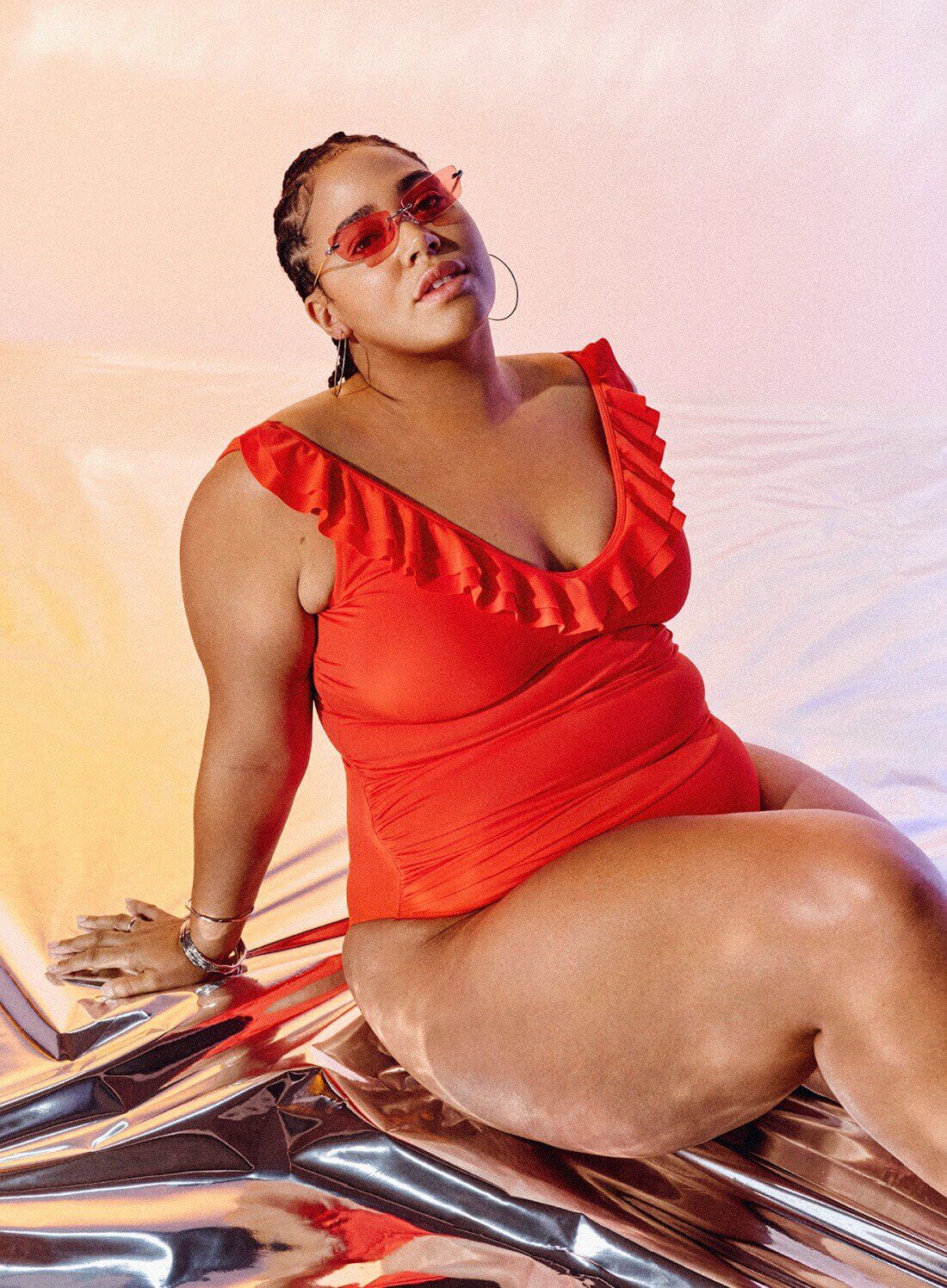 R&oslash;d badedrakt, , Model