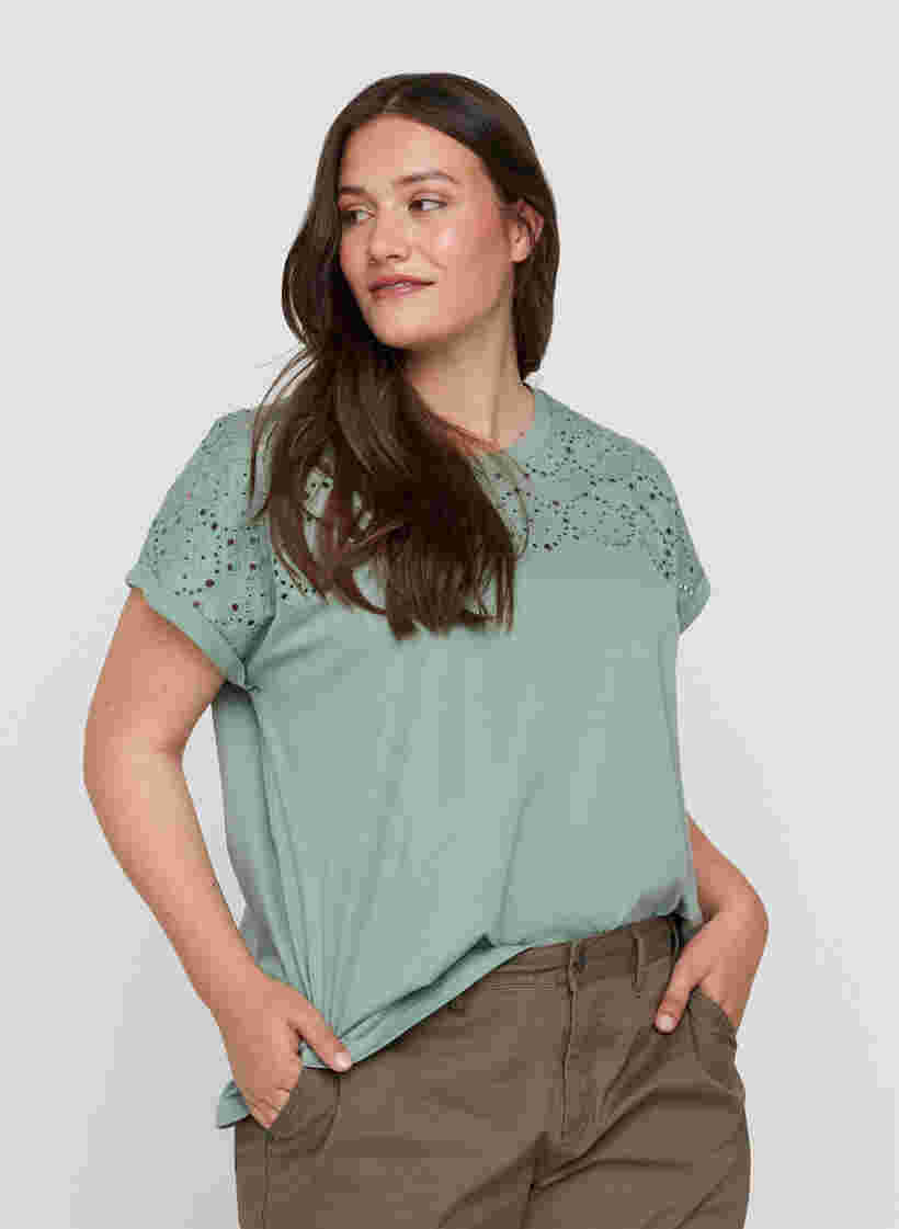 T-skjorte , Chinois Green, Model image number 0