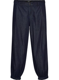 H&oslash;y midje ballongjeans, Bl&aring;