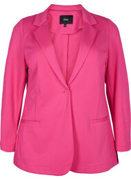 Enkel blazer med knappelukking, Raspberry Sorbet
