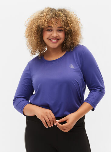 Treningsgenser med 3/4-ermer, Liberty, Model image number 0