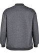 Sweatshirt med høy hals og lange ermer, Grå, Packshot image number 1