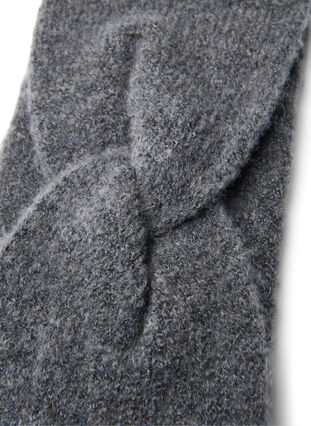 Strikket pannebånd, Grey, Packshot image number 2