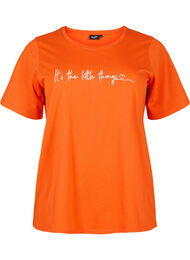FLASH - T-skjorte med motiv, Orange.com