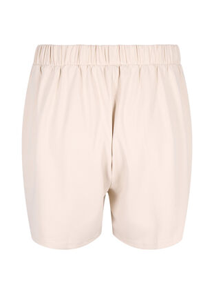 Zizzi FLASH - Løstsittende shorts med lommer, Beige, Packshot image number 1