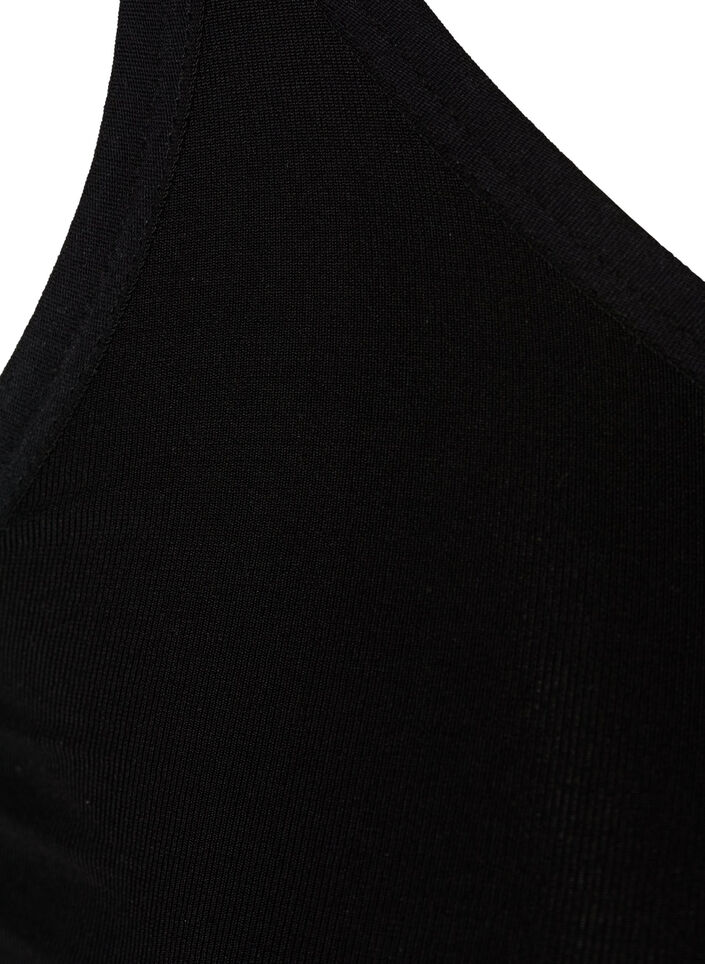 Shapewear kjole med tynne stropper, Black, Packshot
