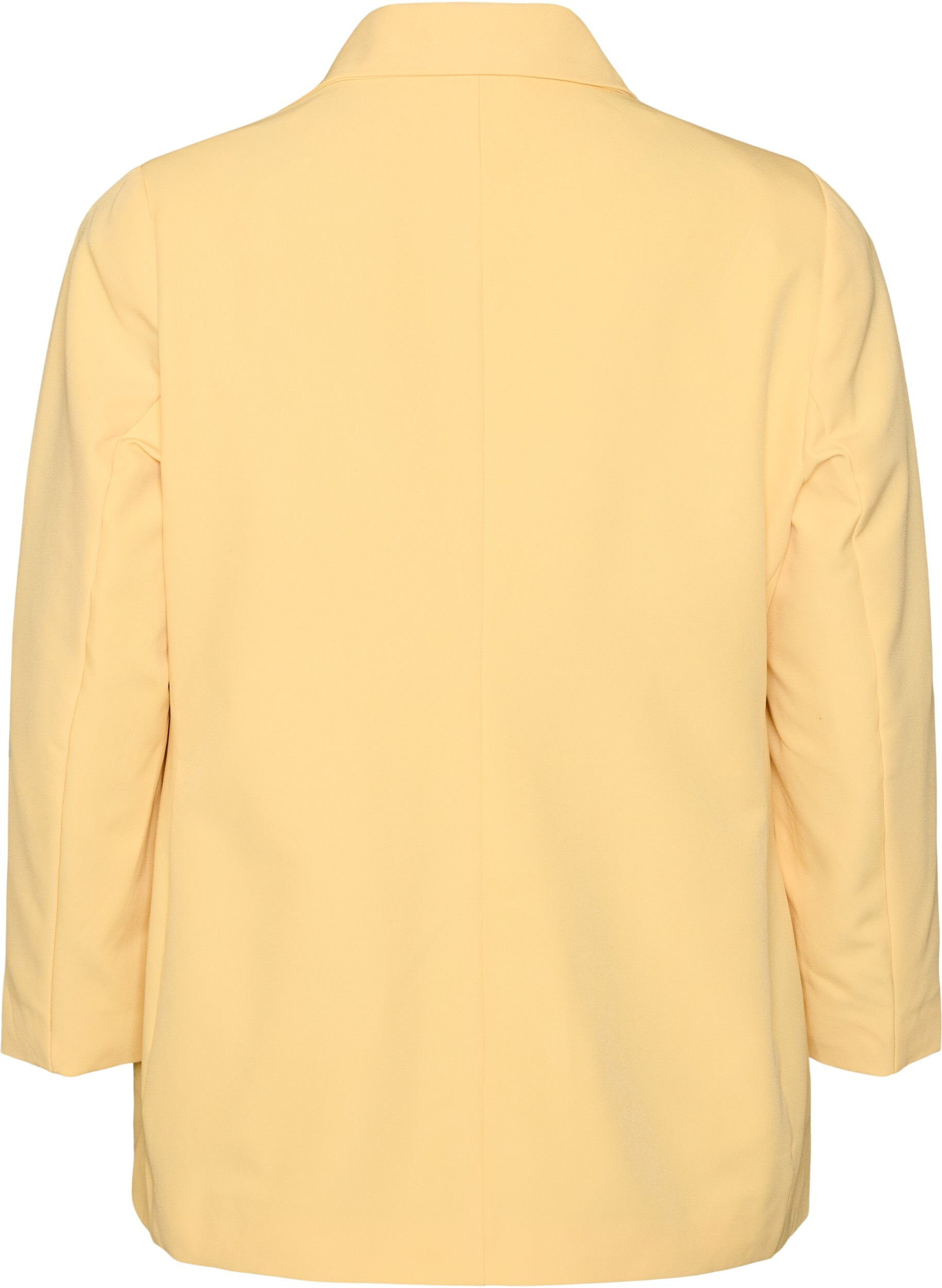 ZizziKlassisk blazer med knappelukking, Gul, Packshot image number 1