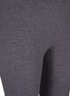 Grå melert leggings, Dark Grey Melange, Packshot image number 2