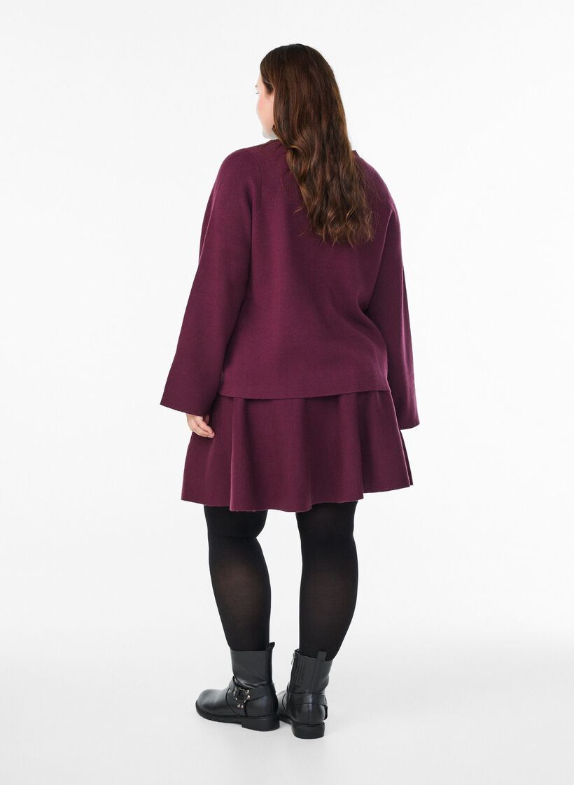 Strikkeskjørt, Fig, Model