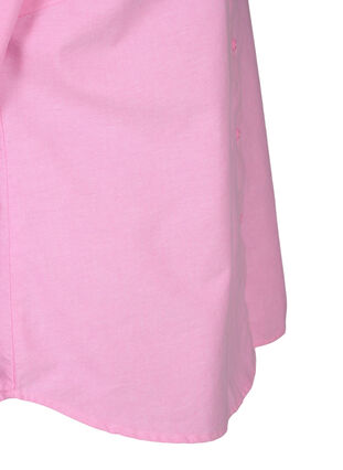 Langermet bomullsskjorte, Pink Frosting, Packshot image number 3