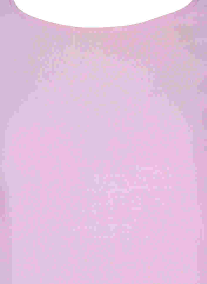Kjole i viskose med ryggdetalj, Mauve Mist, Packshot image number 2
