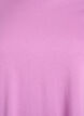 Basic T-skjorte i bomull med rund hals, Lilla, Packshot image number 2