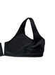 Bikinioverdel med V-tråd og avtagbare innlegg, Svart, Packshot image number 3
