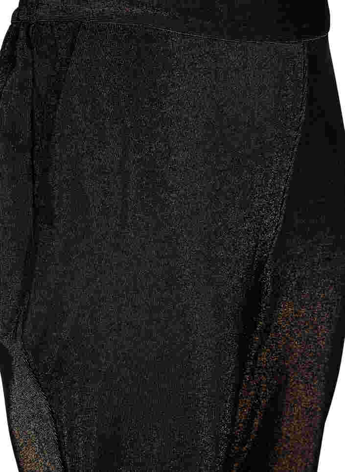 Maddison bukser med glitter, Black w. Lurex, Packshot image number 2
